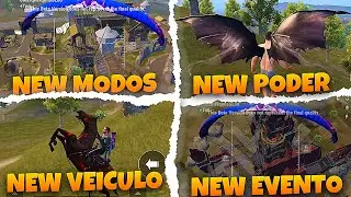 NOVO EVENTO CHEGANDO TODOS AS NOVIDADES UPGRADE 3.4 DO PUBG MOBILE