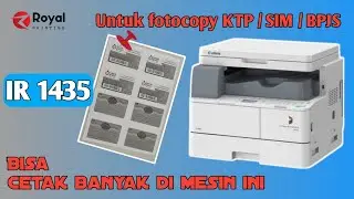 Cara Fotocopy KTP Bolak Balik