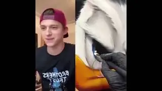 Tom Holland react to Epic artwork🎨🎭