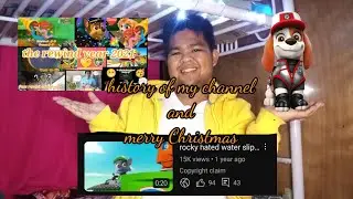 🎄history of my channel🐾 and merry Christmas⛄