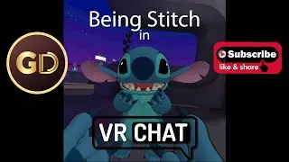 Being Stitch in VRChat