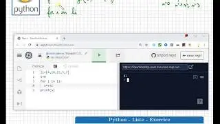 Python • Understanding the 2 methods for traversing a list • Very important! • High school tutorial