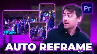 Auto Reframe QUICKLY in Premiere Pro #AutoReframe #premeirepro