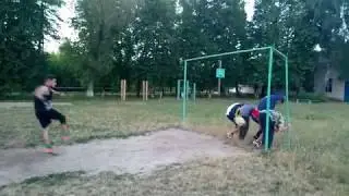 Жосткий удар,играем в сало