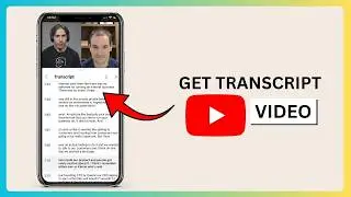 how to get transcript of a YouTube video