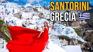 Santorini Grecia 🇬🇷 | Sesión de fotos Flying Dress |