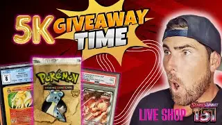 5k Subs Massive Livestream Giveaway, Slab every 25 likes, LIVE shop, New 151