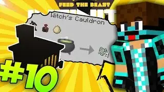 FTB Infinity Evolved Expert #10 - Ведьмина печь и Ведьмин котёл!