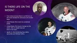 Moon Presentation for Astronomy