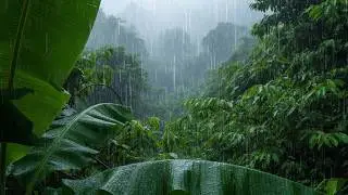 99% Instantly Deep Sleep With Best Rain Sounds | Natural Forest Rain ASMR for Insomnia Relief