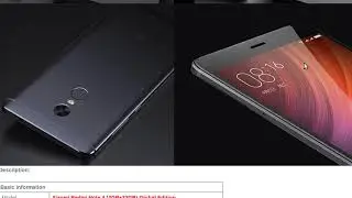Xiaomi Redmi Note 4 Global Edition 5 5 inch 3GB RAM 32GB ROM Snapdragon 625 Octa core 4G Smartphone