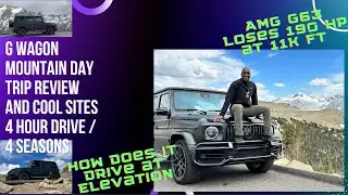 Mercedes G63 Rocky Mountain National Park Drive Day Trip Review