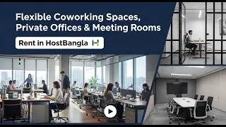 Furnished Coworking Space | www.host.com.bd
