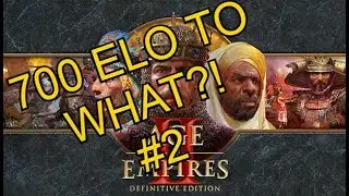 Age of Empires 2 Definitive RANKED #2 - 700 ELO to What?!