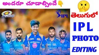 IPL PHOTO EDITING 2020 | PICSART TUTORIAL