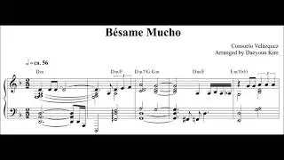 [jazz piano] Bésame Mucho (sheet music)