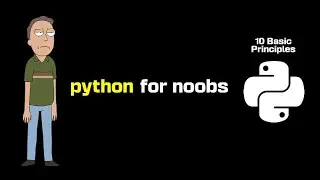 Python for Noobs (10 Basic Principles)