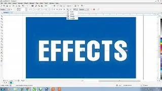 Glow Effect Tutorial In Corel Draw X7