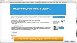 Magento Payment Module Creator by Schogini