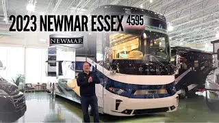 LUXURY 45 FOOTER! 2023 Newmar Essex 4595 Motorhome Walkthrough with Chris
