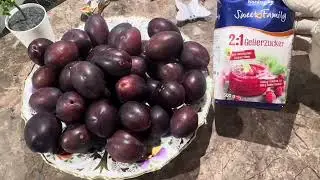 مربى البرقوق او مربى العنجاص الاسود ناجحه💯 رائعه    بطعم وقوام المربي الجاهزة على طريقة الشيف عامر