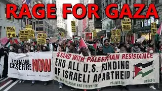 LIVE From Day of Rage for Gaza in NYC
