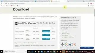 How to download Xampp server and VS code