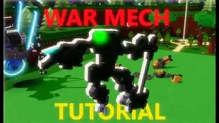 WAR MINI MECH Tutorial! | Roblox Build a Boat
