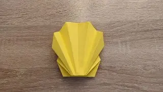 Origami paper she'll   /   Оригами ракушка из бумаги
