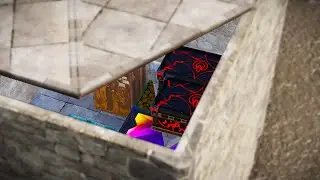 i squeezed into their loot room