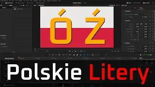 S10E01 - Polish letters in DaVinci Resolve