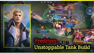 🔥 Unkillable Tank Build: Fredrinn MLBB Damage Domination 🛡️
