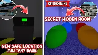 *NEW* SECRET SAFE LOCATION + SECRET ROOM IN NEW MILATARY BASE UPDATE IN BROOKHAVEN 🏡RP ROBLOX 😱🤯