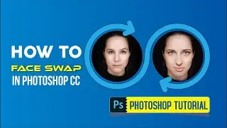 How to Swap face in Photoshop CC | Urdu/Hindi Tutorial | Desire Computers