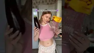 получилось бомбезно 🍆💜 #рек #шортс #тренды #ужин #кухня