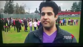 Global News Media Coverage (anti-bullying flash mob)