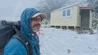 Camping in a New Zealand Survival Cabin