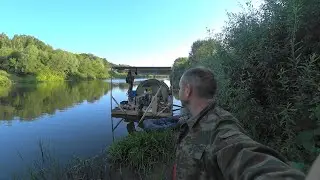 Сплав на плоту по реке Мокша, Республика Мордовия. Начало.