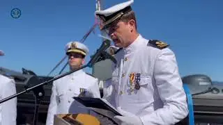 Cazaminas 'Tajo' conmemora el 453 aniversario de la batalla de Lepanto