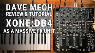 A&H Xone DB4 as a MASSIVE effects unit! || Sci-Fi Ambient / Soundscape