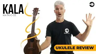 KALA Teak Tri-Top Concert Ukulele KA-TK-C-CE 
