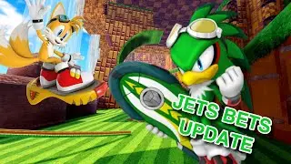 THE NEW SONIC SPEED SIMULATOR UPDATE! (Jet's Bet's Update)