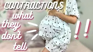 WHAT DO CONTRACTIONS FEEL LIKE: Back Labor & Contractions After Your Water Breaks| Unmedicated Birth