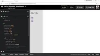 Vertical Alignment Using CSS 