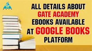 All Details About GATE ACADEMY Ebooks Available AT Google Books Platform #gateacademy #gate2025