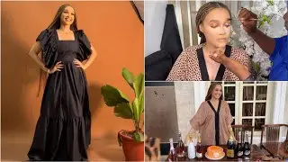 BIRTHDAY VLOG: Almost canceled my PHOTOSHOOT | Celebrating with FAMILY