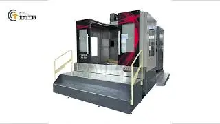 Horizontal machining center #cnc