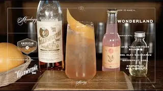 How To Make A Wonderland | Yellowstone Select | American Whiskey Cocktails | Vegan Friendly