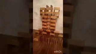 Огромная ладья из домино