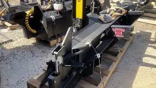 Halverson  HWP-150 EXT Skid Steer Driven Firewood Processor, Hydraulic Adjust 4 way, 6 way Wedge